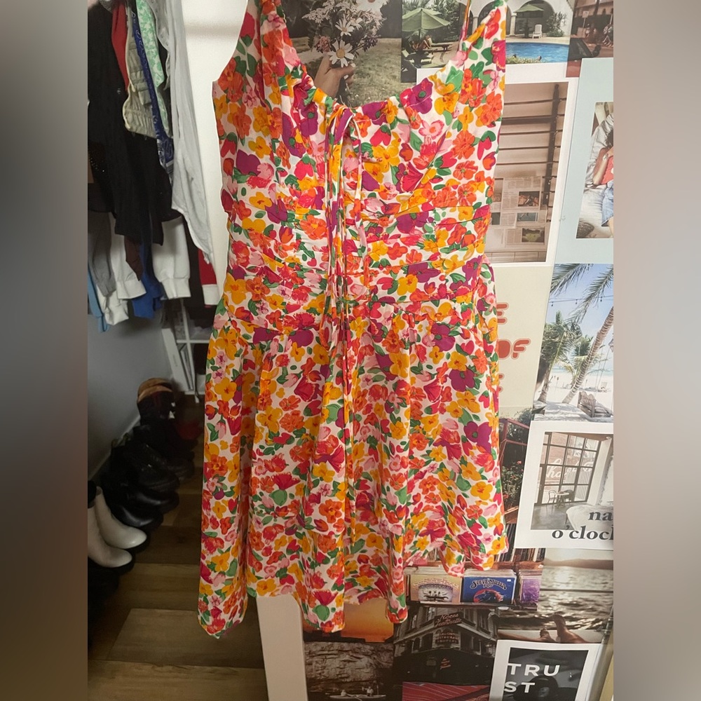 Floral princess Polly dress